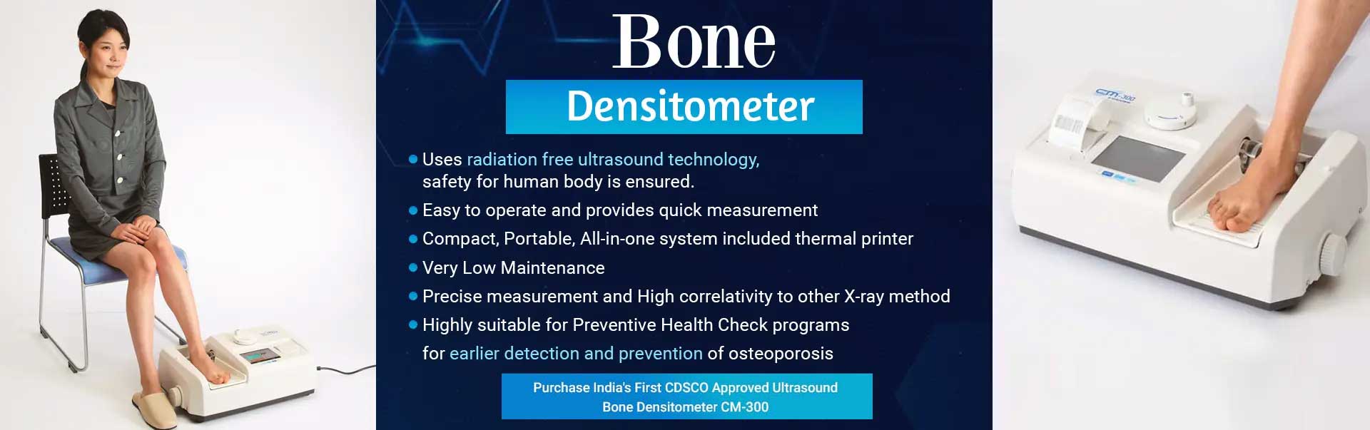 Bone Densitometer Manufacturers in Ahmedabad