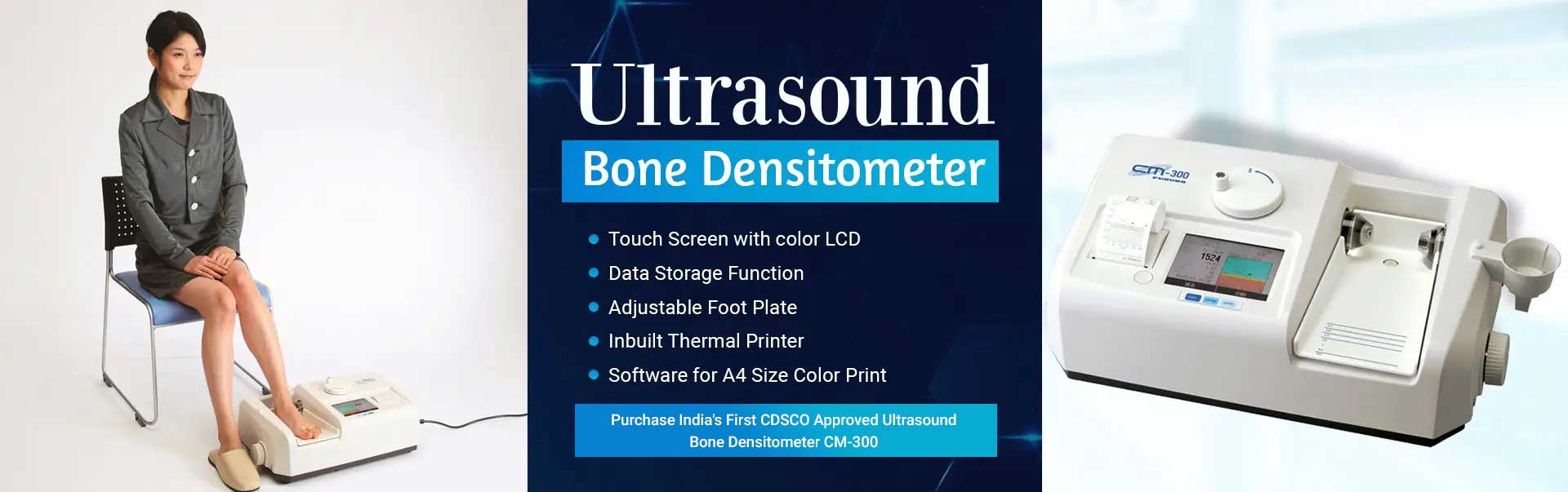 Ultrasound Bone Densitometer Manufacturers in India